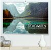 Buchcover Dolomiten - Rundreise um Drei Zinnen (hochwertiger Premium Wandkalender 2024 DIN A2 quer), Kunstdruck in Hochglanz