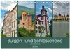 Buchcover Burgen- und Schlösserreise durch Deutschland (Tischkalender 2024 DIN A5 quer), CALVENDO Monatskalender