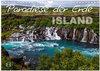 Buchcover Paradiese der Erde - ISLAND (Wandkalender 2024 DIN A4 quer), CALVENDO Monatskalender