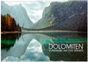 Buchcover Dolomiten - Rundreise um Drei Zinnen (Wandkalender 2024 DIN A3 quer), CALVENDO Monatskalender