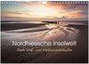 Buchcover Nordfriesische Inselwelt - Bunte Watt- und Wolkenlandschaften (Wandkalender 2024 DIN A4 quer), CALVENDO Monatskalender