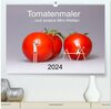 Buchcover Tomatenmaler ... und andere Mini-Welten (hochwertiger Premium Wandkalender 2024 DIN A2 quer), Kunstdruck in Hochglanz