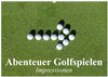 Buchcover Abenteuer Golfspielen. Impressionen (Wandkalender 2024 DIN A2 quer), CALVENDO Monatskalender