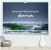 Buchcover Amrum - Nordseeinsel im Wechsel der Gezeiten (hochwertiger Premium Wandkalender 2024 DIN A2 quer), Kunstdruck in Hochgla