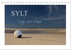 Buchcover Sylt - Tage am Meer (Tischkalender 2024 DIN A5 quer), CALVENDO Monatskalender