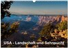 Buchcover USA – Landschaft und Sehnsucht (Wandkalender 2024 DIN A3 quer), CALVENDO Monatskalender