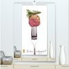 Buchcover Essen aufgegabelt (hochwertiger Premium Wandkalender 2024 DIN A2 hoch), Kunstdruck in Hochglanz