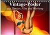Buchcover Vintage-Poster aus Theater, Film und Werbung (Tischkalender 2024 DIN A5 quer), CALVENDO Monatskalender