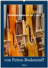 Buchcover Musikinstrumente im Visier von Petrus Bodenstaff (Wandkalender 2024 DIN A2 hoch), CALVENDO Monatskalender