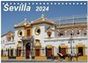 Buchcover Sevilla Impressionen im Querformat 2024 (Tischkalender 2024 DIN A5 quer), CALVENDO Monatskalender
