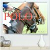 Buchcover Polo Pferde + Aktion 2024 (hochwertiger Premium Wandkalender 2024 DIN A2 quer), Kunstdruck in Hochglanz