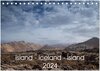 Buchcover Island - Iceland - Ísland (Tischkalender 2024 DIN A5 quer), CALVENDO Monatskalender