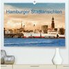 Buchcover Hamburger Stadtansichten (hochwertiger Premium Wandkalender 2024 DIN A2 quer), Kunstdruck in Hochglanz
