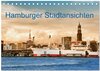 Buchcover Hamburger Stadtansichten (Tischkalender 2024 DIN A5 quer), CALVENDO Monatskalender