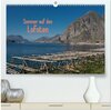 Buchcover Sommer auf den Lofoten (hochwertiger Premium Wandkalender 2024 DIN A2 quer), Kunstdruck in Hochglanz