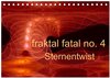 Buchcover fraktal fatal no. 4 Sternentwist (Tischkalender 2024 DIN A5 quer), CALVENDO Monatskalender