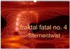 Buchcover fraktal fatal no. 4 Sternentwist (Wandkalender 2024 DIN A3 quer), CALVENDO Monatskalender