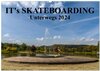 Buchcover it's Skateboarding - Unterwegs (Wandkalender 2024 DIN A2 quer), CALVENDO Monatskalender