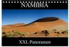Buchcover Namibia - XXL Panoramen (Tischkalender 2024 DIN A5 quer), CALVENDO Monatskalender