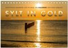 Buchcover Emotionale Momente: Sylt in Gold. (Tischkalender 2024 DIN A5 quer), CALVENDO Monatskalender