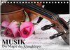 Buchcover Musik - Die Magie der Klangkörper (Tischkalender 2024 DIN A5 quer), CALVENDO Monatskalender
