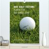 Buchcover Der Golf-Teetime Planer für das ganze Jahr / Planer (hochwertiger Premium Wandkalender 2024 DIN A2 hoch), Kunstdruck in 