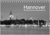Buchcover Hannover Monochrome Impressionen (Tischkalender 2024 DIN A5 quer), CALVENDO Monatskalender