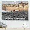 Buchcover Offshore Powerboats (hochwertiger Premium Wandkalender 2024 DIN A2 quer), Kunstdruck in Hochglanz