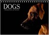 Buchcover Dogs (Tischkalender 2024 DIN A5 quer), CALVENDO Monatskalender