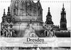 Buchcover Dresden Faszination Schwarz Weiss (Wandkalender 2024 DIN A4 quer), CALVENDO Monatskalender