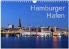 Buchcover Hamburger Hafen (Wandkalender 2024 DIN A4 quer), CALVENDO Monatskalender