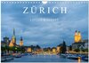 Buchcover ZÜRICH - Little Big City (Wandkalender 2024 DIN A4 quer), CALVENDO Monatskalender