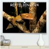 Buchcover REPTILIEN (hochwertiger Premium Wandkalender 2024 DIN A2 quer), Kunstdruck in Hochglanz