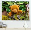 Buchcover Teddys in Aktion (hochwertiger Premium Wandkalender 2024 DIN A2 quer), Kunstdruck in Hochglanz