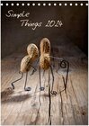 Buchcover Simple Things 2024 (Tischkalender 2024 DIN A5 hoch), CALVENDO Monatskalender