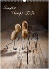 Buchcover Simple Things 2024 (Wandkalender 2024 DIN A3 hoch), CALVENDO Monatskalender