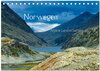 Buchcover Norwegen - Alpine Landschaften (Tischkalender 2024 DIN A5 quer), CALVENDO Monatskalender