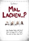 Buchcover Carlo Büchner MAL LACHEN..? (Tischkalender 2024 DIN A5 hoch), CALVENDO Monatskalender