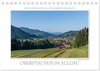 Buchcover Emotionale Momente: Oberstaufen im Allgäu. (Tischkalender 2024 DIN A5 quer), CALVENDO Monatskalender