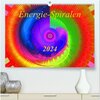 Buchcover Energie-Spiralen 2024 (hochwertiger Premium Wandkalender 2024 DIN A2 quer), Kunstdruck in Hochglanz