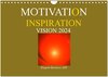 Buchcover MOTIVATION - INSPIRATION - VISION 2024 (Wandkalender 2024 DIN A4 quer), CALVENDO Monatskalender