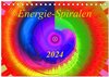 Buchcover Energie-Spiralen 2024 (Tischkalender 2024 DIN A5 quer), CALVENDO Monatskalender