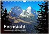 Buchcover Fernsicht - Impressionen aus den Alpen (Wandkalender 2024 DIN A4 quer), CALVENDO Monatskalender
