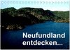Buchcover Neufundland entdecken (Tischkalender 2024 DIN A5 quer), CALVENDO Monatskalender