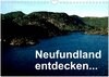 Buchcover Neufundland entdecken (Wandkalender 2024 DIN A4 quer), CALVENDO Monatskalender