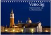 Buchcover Venedig - Impressionen aus La Serenissima (Tischkalender 2024 DIN A5 quer), CALVENDO Monatskalender