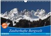 Buchcover Zauberhafte Bergwelt (Wandkalender 2024 DIN A4 quer), CALVENDO Monatskalender