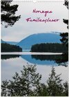 Buchcover Familienplaner Norwegen (Wandkalender 2024 DIN A3 hoch), CALVENDO Monatskalender