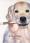 Buchcover Arts & Dogs (Wandkalender 2024 DIN A4 hoch), CALVENDO Monatskalender