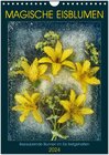 Buchcover Magische Eisblumen (Wandkalender 2024 DIN A4 hoch), CALVENDO Monatskalender